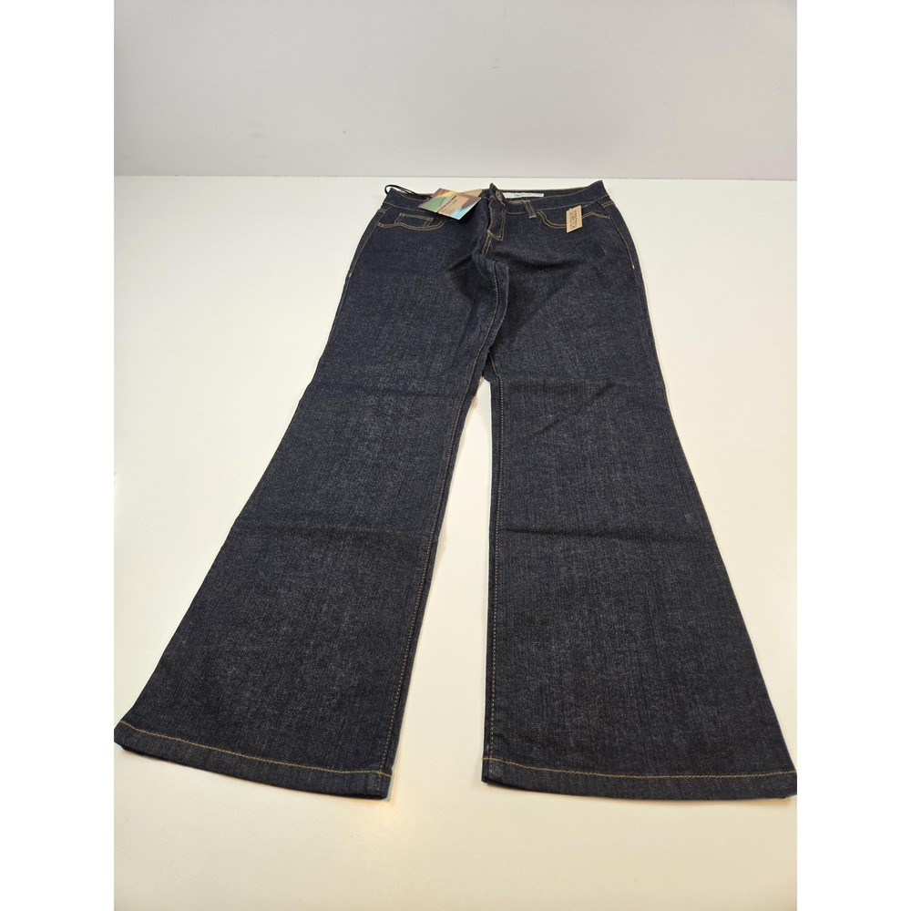 DKNY Jeans Soho Jean Womens 14x30 Blue Mid Rise Bootcut Stretch Denim Pants